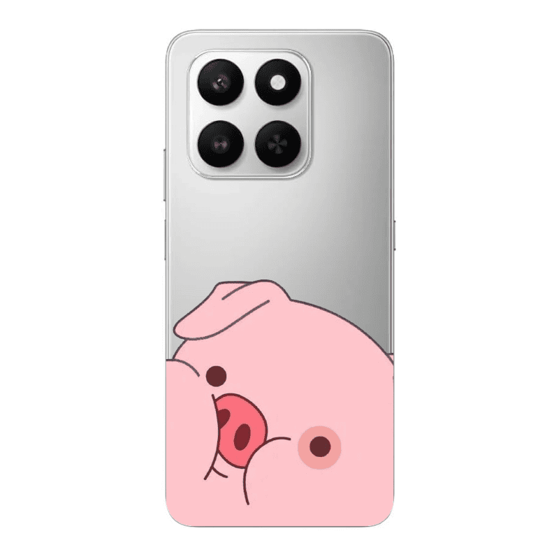 Honor Magic 400 Smart Piggy 2 Transparent Silicone TPU Θήκη